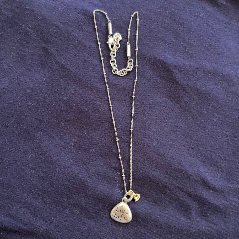 BRIGHTON NECKLACE WITH CHARM.